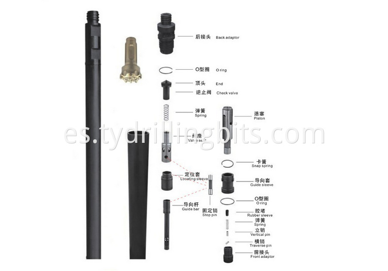 low air pressure dth hammer